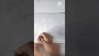 #Pencildrawing #easydrawing #design in rectangle#fish in the drawing #drawingeducation #drawingstudy