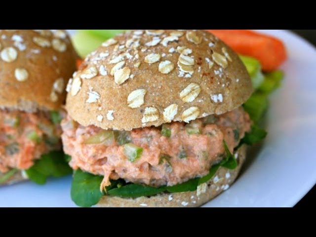 Salmon Salad Sandwich Recipe - Clean & Delicious®