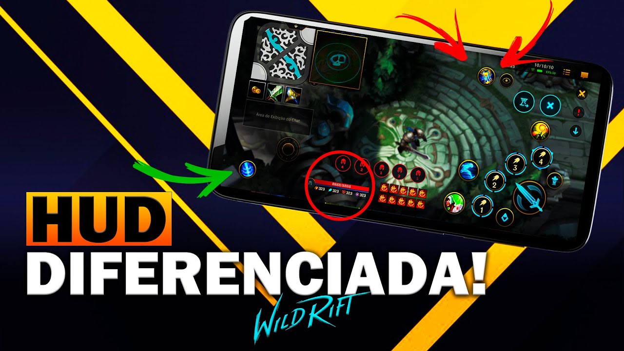 HUD DE 3/4 DEDOS QUE EU USO | LOL WILD RIFT - YouTube