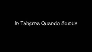 Carmina Burana - 14. In Taberna Quando Sumus