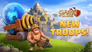 Mega Sparky & Super Miner Unleash Devastation! | Clash Of Clans New Update