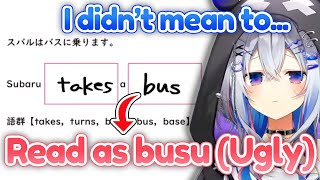 Kanata Unintentionally Dissed Subaru When Taking Her English Test... 【Hololive】【Eng Sub】