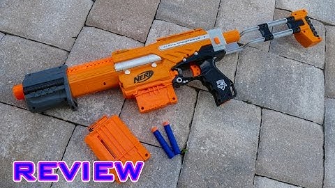 [REVIEW] Nerf Elite Alpha Trooper XD Unboxing, Review, & Firing Test