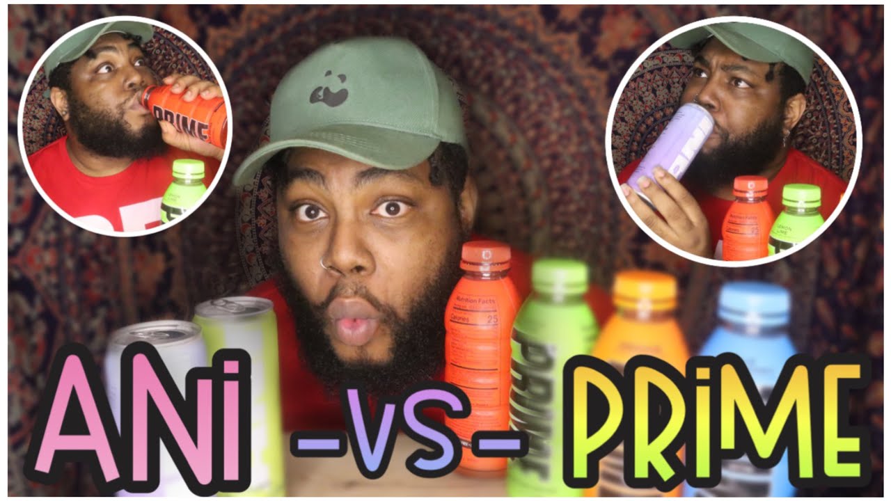 BATTLE OF THE BEVERAGE - EP. 1: YOUTUBER BEVERAGES (ANI Energy VS PRIME) | JOEY SINGS REVIEWS