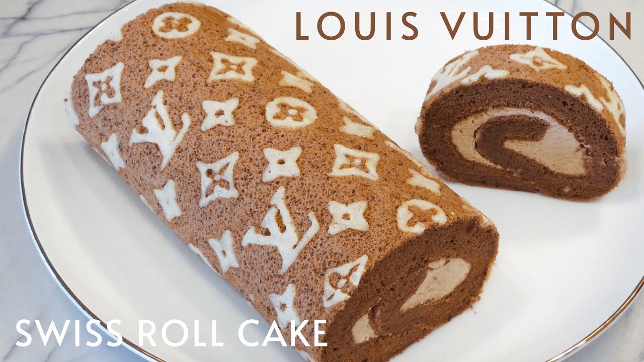 Louis Vuitton Chocolate Coffee Swiss Roll Cake Recipe 