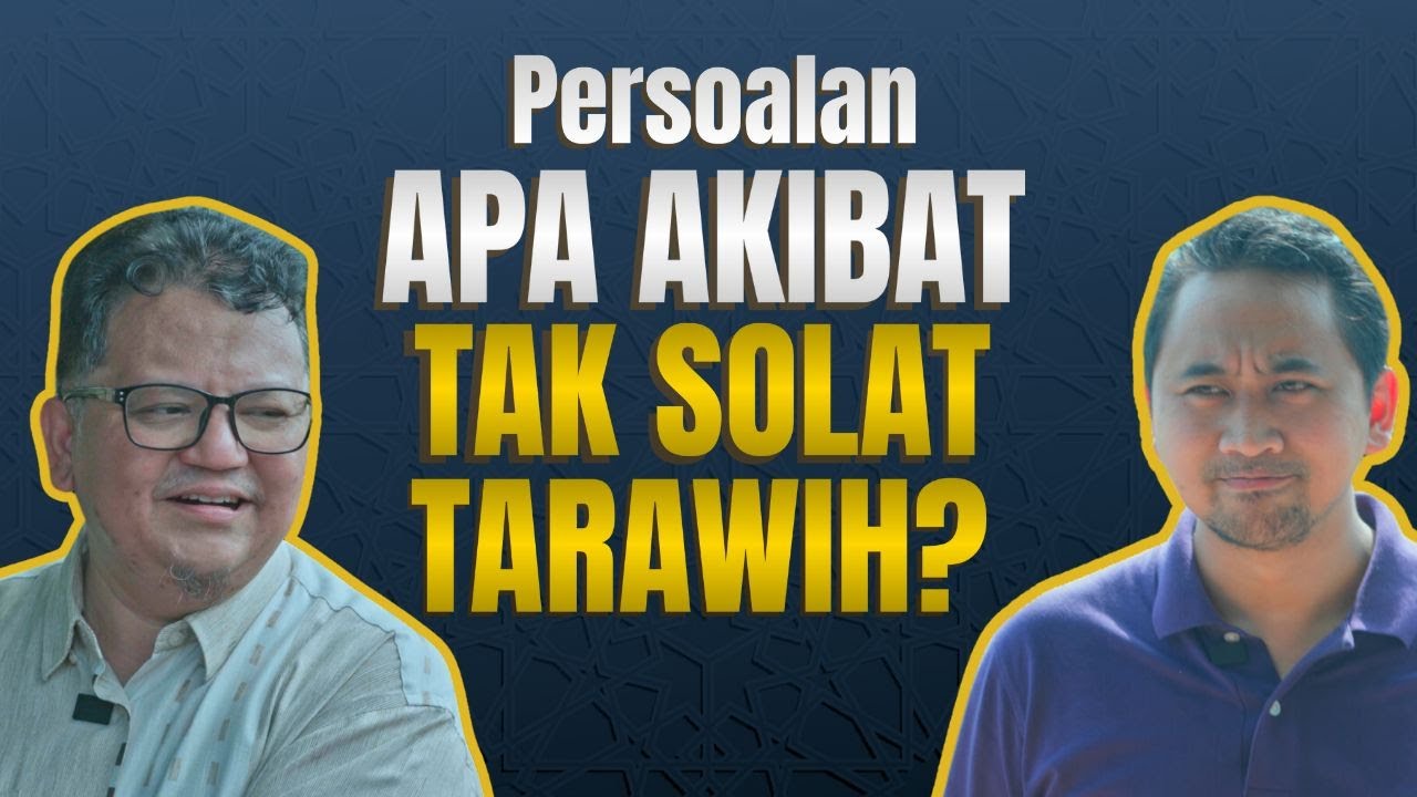 Apa Hukum Puasa Tapi Tak Solat Tarawih & Witir? - Tazkirah Ramadan 2024 Ep.4