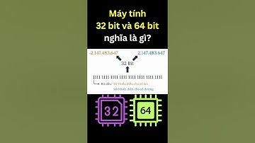 Máy tính 32 bit & 64 bit có nghĩa là gì? | Tri thức nhân loại
