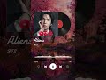 Aliens 🎧 | BTS | Futuristic Aesthetic Ringtone | Music Visualizer ✨ | Lunaria Vibz