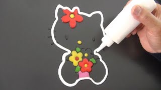 Hello kitty art - drawing, coloring ...