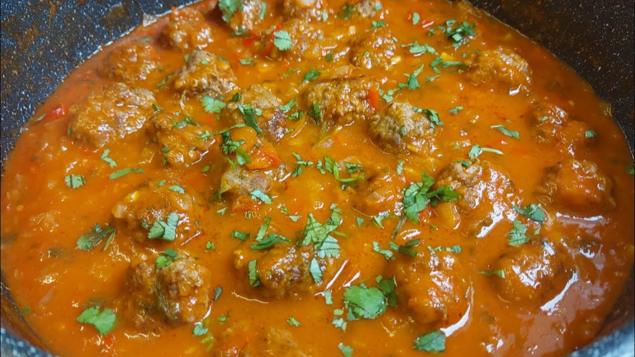 Albóndigas en salsa de tomate|Ramadán|cocina Marroquí