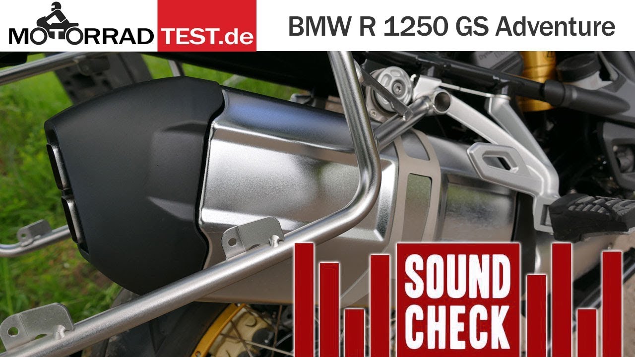Sound | So klingt die BMW R 1250 GS Adventure mit dem Serien ...