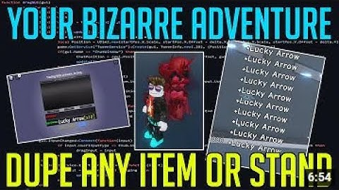 Yba dupe stands and item | NO PATCH