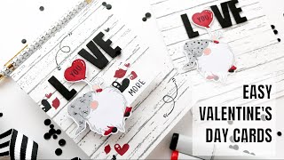 Easy Valentines Day Cards with Cute Gnomes