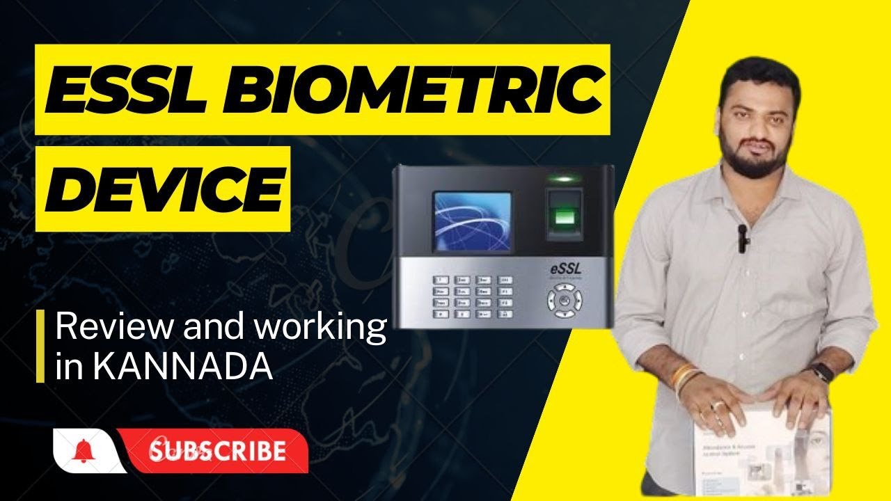ESSL Biometric Device Working And Review In KANNADA ESSL essl-biometric-device-working-and-review-in-kannada-essl