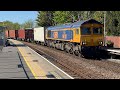 “Chartered Institute of railway operators celebrating 25 years” 66728 &amp; “The Pavior” 66758 30/4/2026