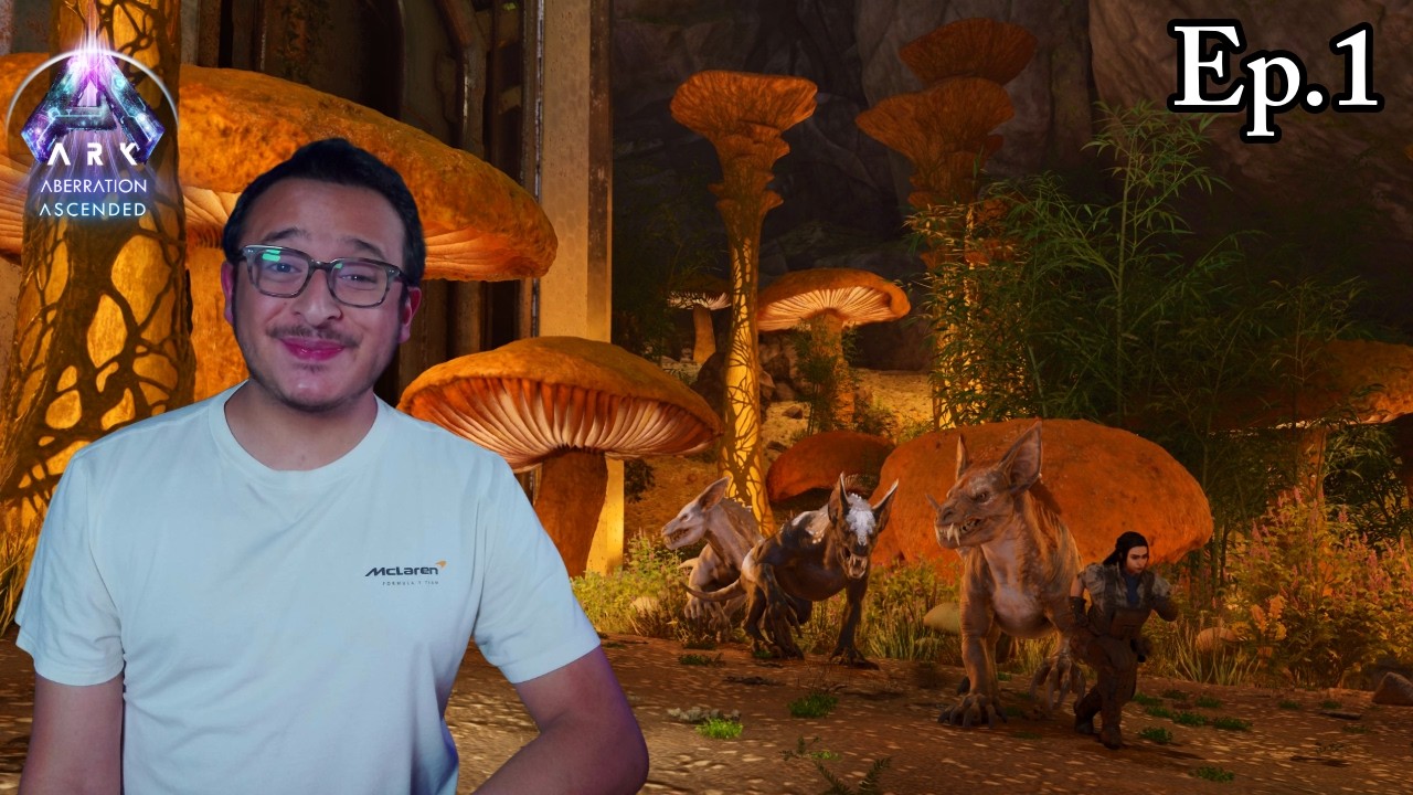 A New Adventure On The Most Beautiful But Extremely Dangerous Map!!! | Ark: Aberration Ep.1