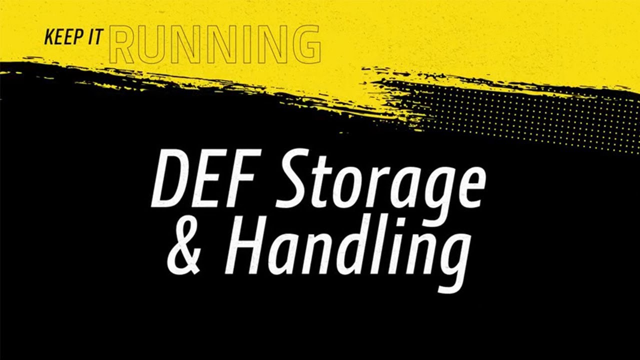 Engine DEF Storage, Handling, & Tips | John Deere Engines & Drivetrain ...