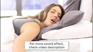 Suara Dengkur Wanita Saat Tidur (Woman's Snore Sound)