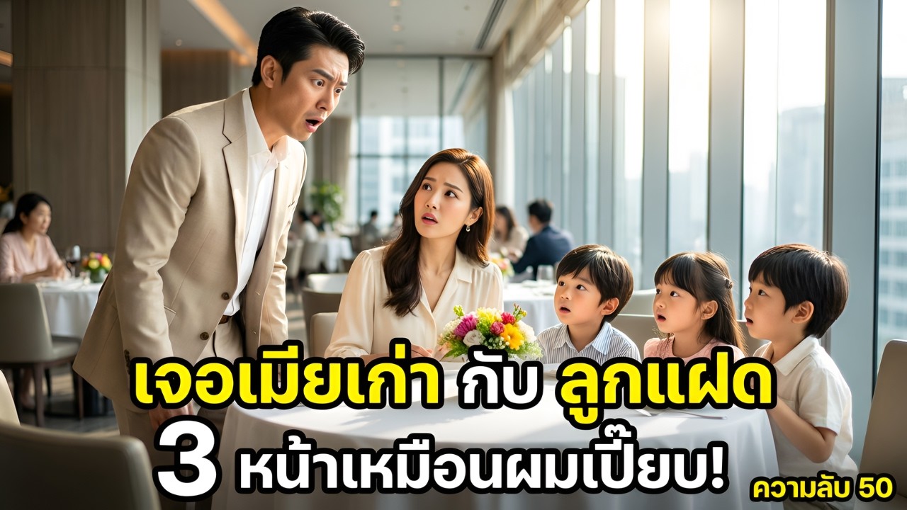 เศรษฐีตะลึง! เจอเมียเก่ากับลูกแฝด 3 หน้าเหมือนเขาเปี๊ยบ ความลับ 5 ปีถูกเปิดเผย