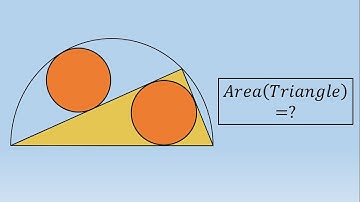 Triangle Inside A Semi-circle .....