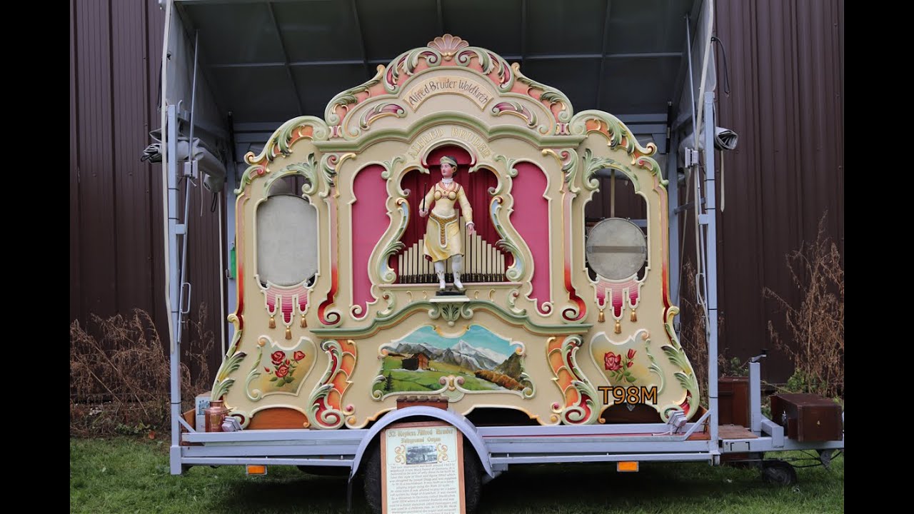 52 Keyless Alfred Bruder 'De Pallieter' - The Grange Musical Collection's Fair Organ Day 2021