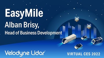 CES 2022: Velodyne Lidar + EasyMile Virtual Booth Presentation