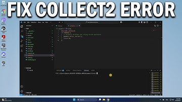 How To Fix Collect2 Error LD Returned 1 Exit Status Error When Running C Code - Easy Fix