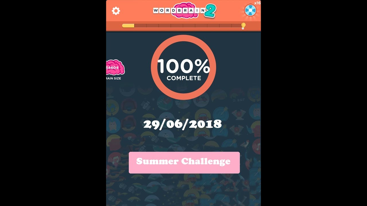 Wordbrain 2 Summer Challenge June 29 2018 | Wordbrain 2 Summer Answers