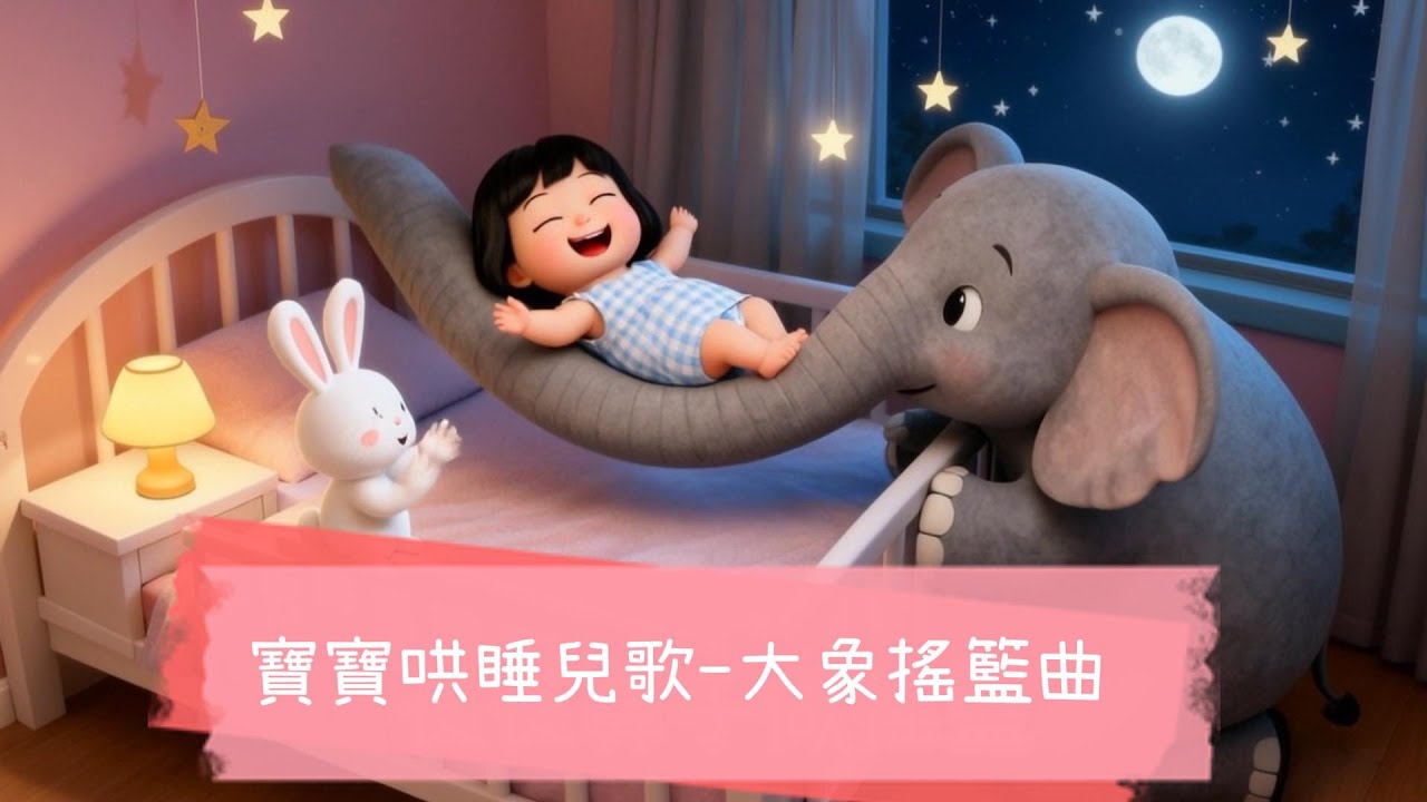 寶寶哄睡兒歌 - 大象搖籃曲