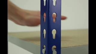 How To Assemble J Rivet Garage Racking