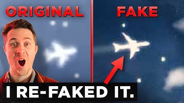 Ik heb de MH370 UFO-video opnieuw gemaakt en iets verbazingwekkends ontdekt
