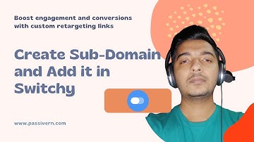 How to Create and Add Subdomain on Switchy .io | Switchy Tutorial | Switchy Review | Passivern