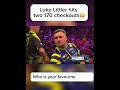 Is he your favourite player? #darts #ninedarter #lukelittler