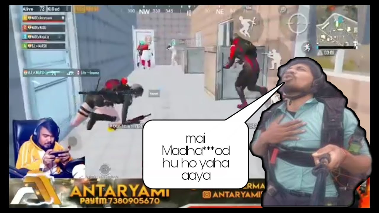 Antaryami gaming maar madhar**od ko | antaryami gaming funny Video |  Antaryami Highlight - YouTube