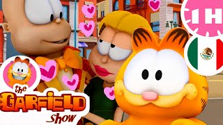 ¡Garfield juega a cupido para el día de los enamorados!  Garfield en español latino