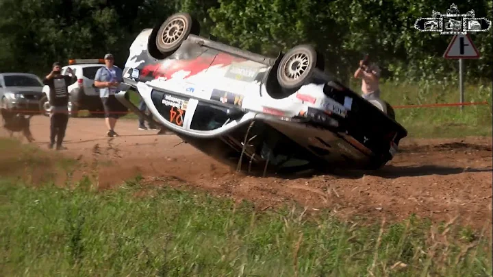 Eugenijus Sladkeviius crash Samsonas Rally Rokikis...