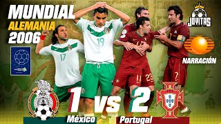 El día que OMAR BRAVO pudo CONSAGRARSE y terminó FALLANDO 😣 México vs Portugal 🏆 Alemania 2006