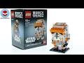 LEGO Star Wars Brickheadz 40675 Clone Commander Cody Speed Build Review