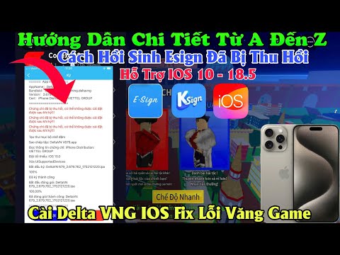 *NEW ESIGN* Cách Hồi Sinh Esign Đã Bị Thu Hồi Chứng Chỉ Thành Công 100% - Cài File IPA Không Lỗi 2023 Mới 100 *NEW ESIGN* Cách Hồi Sinh Esign Đã Bị Thu Hồi Chứng Chỉ Thành Công 100% – Cài File IPA Không Lỗi 2023 Mới