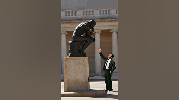 The Thinker Goes After Mr. Bean #aivideo