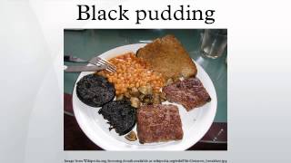 Black pudding