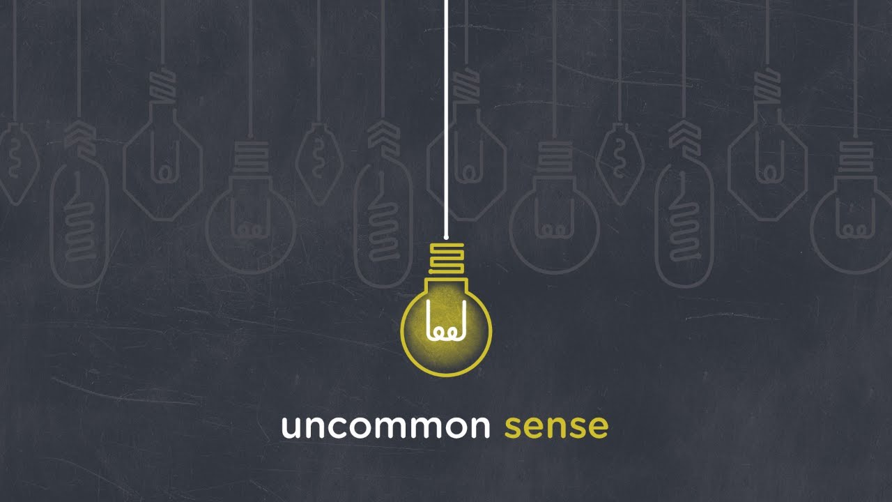 Uncommon Sense Week 4 - YouTube