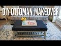 Ottoman Makeover Ottoman Makeover