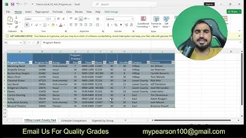 Excel_5G_Arts_Programs | Excel 5G Arts Programs | Excel_5G_Arts_Programs | @PearsonSolutions512