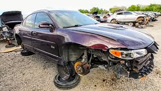 Rare Pontiac But Not Sought After. 40th Anniversary 2002 Grand Prix GTP Junkyard Find