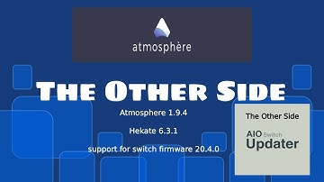 update theotherside atmosphere pack to 1.9.4 and firmware 20.4.0 using the aio switch updater