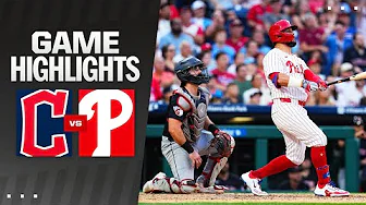 Guardians vs. Phillies Game Highlights (7/27/24) | MLB Highlights thumbnail