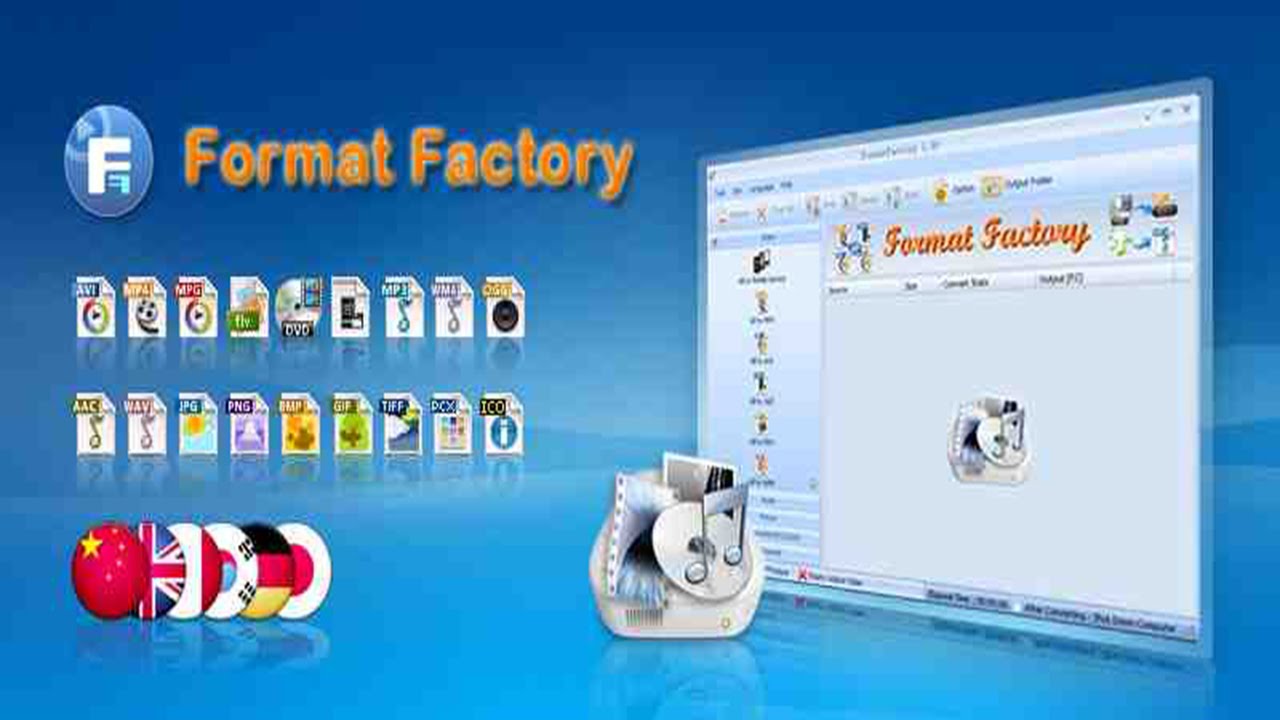 Format factory converter software