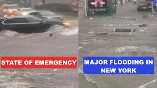 New York City Under Siege: Massive Flooding Threatens Lives | New York Flooding Today