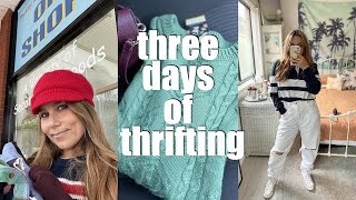 THRIFT WITH ME 🛍 AUSTRALIAN OP SHOPPING VLOG 🛍 THRIFT CRAWL FOR 3 DAYS 🛍 THE JO DEDES AESTHETIC